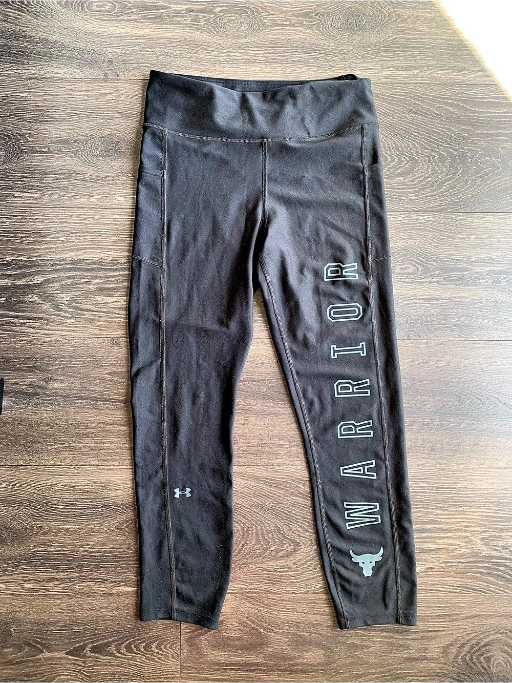 Under Armour HeatGear Compression 7/8 length Leggings Black Medium